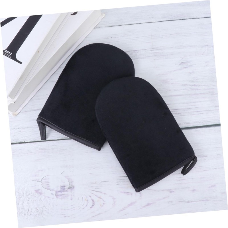 PLAFOPE Aplicador De Autobronceador Guantes De Pelusa 2 Piezas Ideal