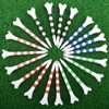 Golf Tee Holder | Training Golf Balls Tees - Striped
