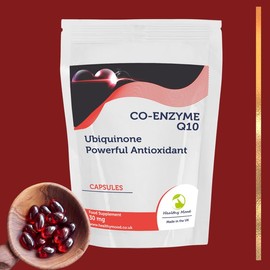 Co-Enzyme Q10 30mg Capsules – High Absorption CoQ10 Supplement for Enhanced Heart Health, Energy Boost, & Powerful Antioxidant Support