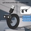 Xininyia 1-Pack 2pin Magnetic Charging Cable for Bone Conduction Headphones