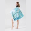 Luxton Ocean Turquoise Beach Towel, Quick Dry Beach Towel, Sand