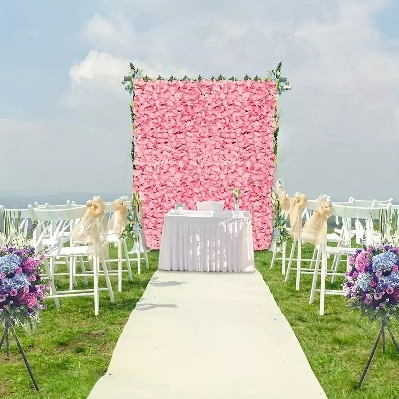 TENDER LIHOME 4 Muro De Flores Artificiales Panel Decoración Pared