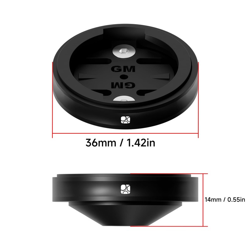 Bike Stem Top Cap Computer Mount for Garmin Edge Explore,