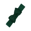 Banned Retro Rockabilly Elastic Wide Strap - Dark Green (Small),