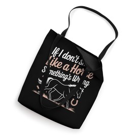 Horse Rider Cute Horseback Riding Humor Horse Lover Girls Tote Bag