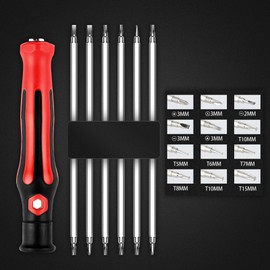 Screwdriver Set Special Repair Tools Compatible with Dyson V6/V7/V8/V10/V11 Vacuum Cleaner, Heavy Duty Star Torx Screwdriver Set, 6 in 1 Screwdriver Disassembly Tool Compatible with Dyson Supersonic