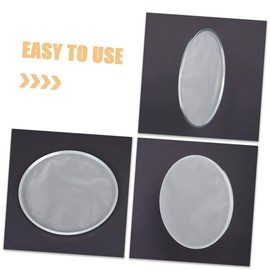 Mikinona 10 Inch Muffler Drum Head Practice Kit Mute Soundproof Drum Surface Mesh Easy Install for Drum Kit