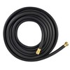 Flexon 1/2" x 50-Ft Premium Rubber Garden Hose – Heavy-Duty,