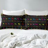 ABC Alphabet Bed Sheet Set Twin, Alphabet Numbers Fitted Sheet