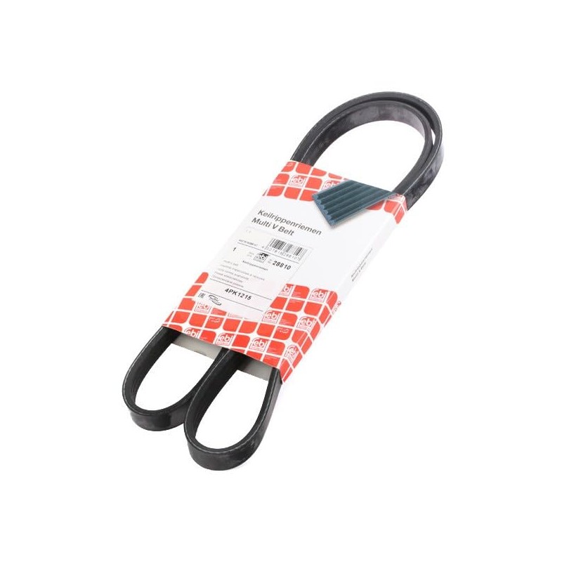 febi bilstein 28810 V-Ribbed Belt, Number of Ribs 4, Pack