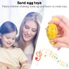 POPLAY 15 PCS Wooden Percussion Musical Egg Maracas Egg Shakers