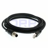 DRRI M12 - Cable de 8 pines macho a RJ45