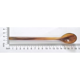 Marycrafts Set of 6 Long Buffalo Horn Caviar Spoons