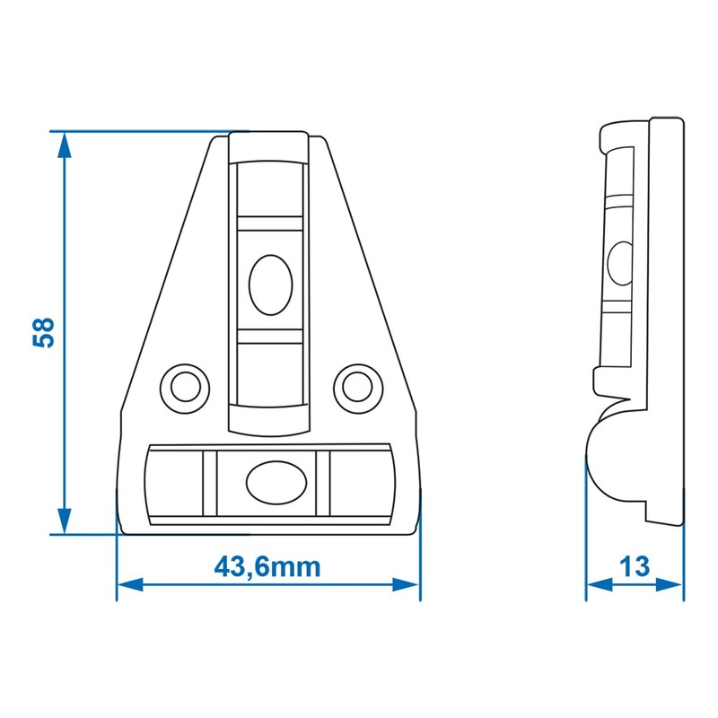 ProPlus 341215 Leveller Pyramid with Magnet