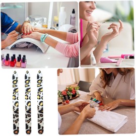 Baluue 10pcs Lightweight Printed Glass Nail File Random Patterns for Easy Nail Grooming and Polishing Professional Fingernail Tool for Home and Travel Use