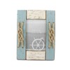 Zhenzan Frames 4x6 Inches Nautical Wood Picture Frame with Jute