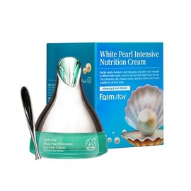 Farm Stay 팜스테이 화이트 펄 인텐시브 뉴트리션 크림 50g Farmstay White Pearl Intensive Nutrition Cream 50g