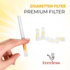 TEERLESS Zigarettenfilter 300 Anti Teer Filter für Zigaretten, Zigarettenfilter Aufsatz