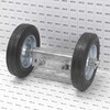 6 Inch Rolling Gate Wheels for Chain Link Fence Rolling