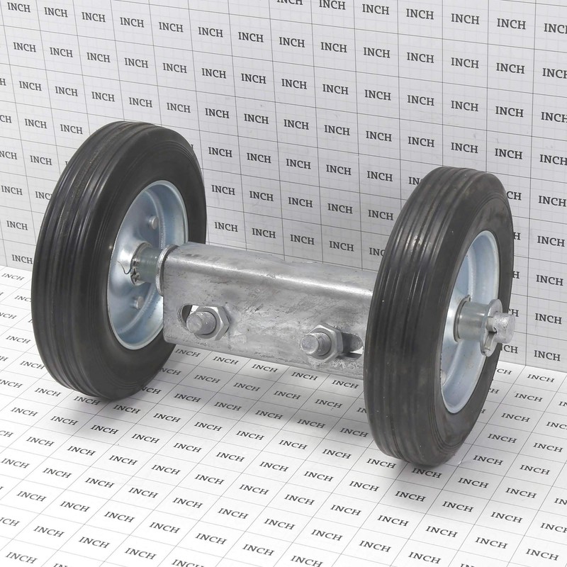 6 Inch Rolling Gate Wheels for Chain Link Fence Rolling