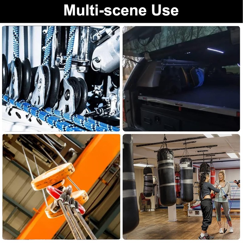 4 Beam Trolley Wheel Trolley Assembly Roller with Screw 3