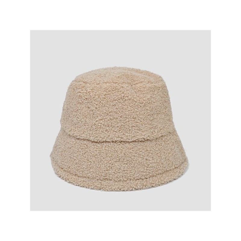 Lala 라라 뽀글이 벙거지 모자 B-베이지(LALAAC186F) Lala Fuzzy Bucket Hat