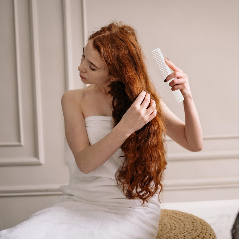 KALLORY Professional Hair Comb Anti-Static Barber Comb Hair Cutting Comb
