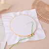 10Pcs White Cotton Fabric Embroidery Fabric Squares Embroidery Cloth Natural