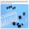 sourcing map Rubber Tapered Plugs 30mm to 37mm Solid Test