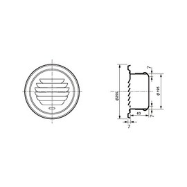 杉田 Ace Aluminum Round Awesome 200