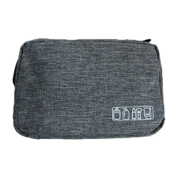 Travel toilet bag is used to store toiletries, with a