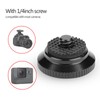 Leopacat Quick Release Plate, Mini Round Aluminium Alloy Ultralight Durable