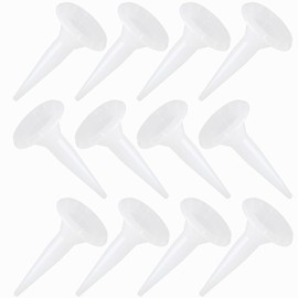 12Pcs Caulking Nozzle Cones Nozzles for Sausage Caulking Gun, Epoxy Piston Caulking Gun Tip Replacement Extension Tool