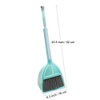 Xifando Mini Broom with Dustpan for Kids,Little Housekeeping Helper Set