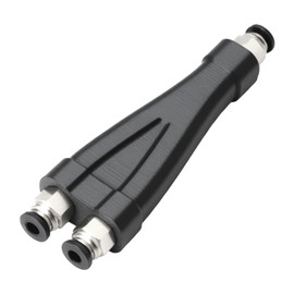 2 in 1 PTFE Adapter for Bambu Lab P1P P1S X1 X1C X1E, PTFE Tubing Connector with 2 Feed Modules, Hose Connector for Filament Hose, Extension Connection, Accessories for 3D Printers