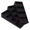 SKIR'CO (Pack of 4) Black Plastic Ridging Wedges 120x44x25mm Leveling