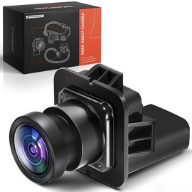 A-Premium Rear View Backup Camera - Compatible with Ford F150 (2012-2014), Lincoln Mark LT (2012-2014) - Replaces Part# BL3Z-19G490-B, CL3Z-19G490-B, CL3Z-19G490-C, CL3Z-19G490-D, EL3Z-19G490-D