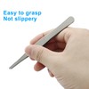 Cionyce 2 Pcs 5 Inch Stainless Steel Forceps, Straight Metal