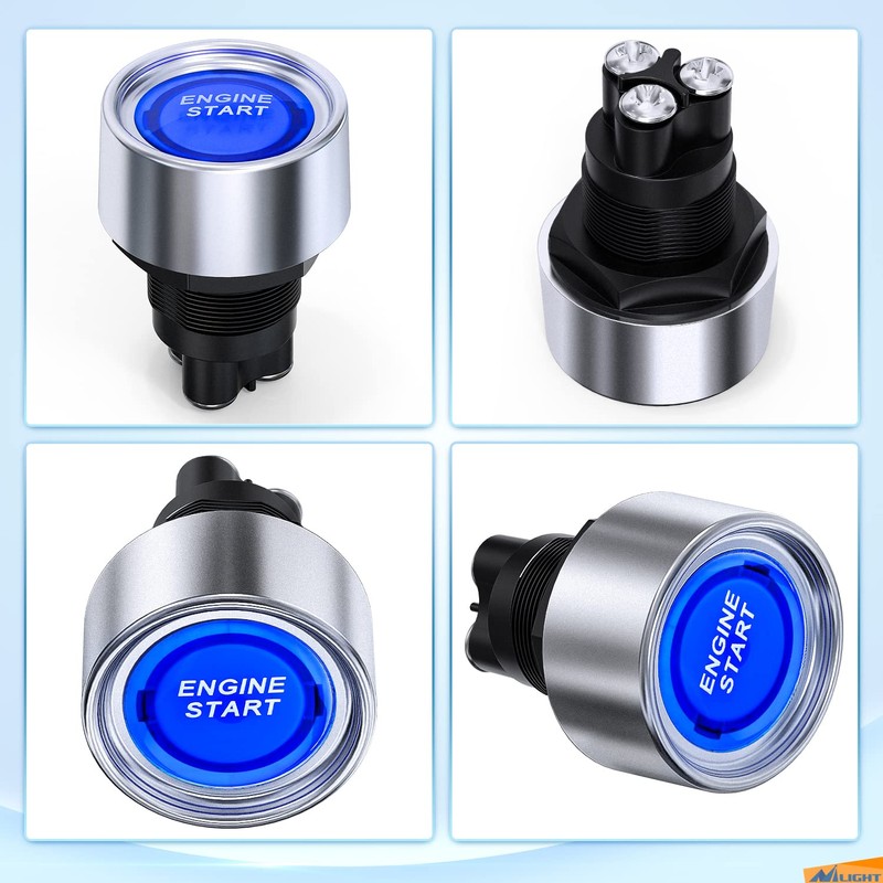 Nilight Start Engine Button 12V DC 50A SPST on Off