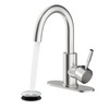 Fransiton Bathroom Faucets, Bar Sink Faucet Single Hole for Bathroom