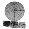 NOLITOY Flowerpot Protective Mesh Cover Cuttable for Planters Prevents Digging