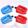 GRIRIW 2Pairs Bike Pedals Non Slip Platform Flat Pedals for