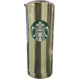 Starbucks 2021 Gold Color Stainless Steel Tumbler Mug Cup 20 oz