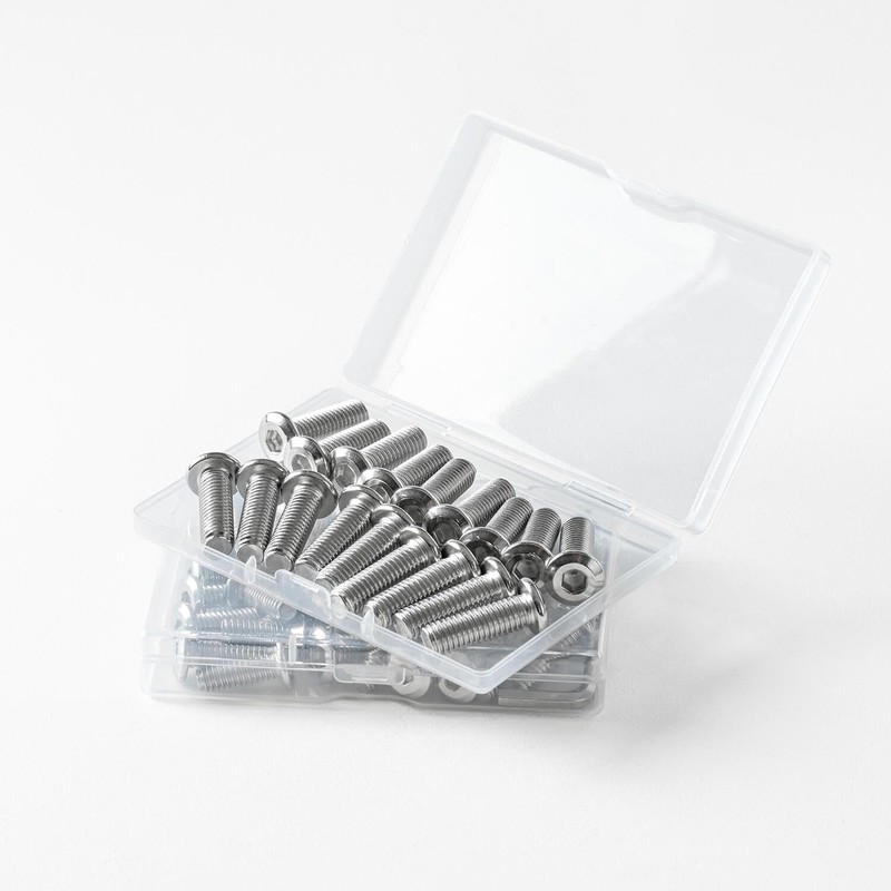 M5 x 8mm (25 Pack) Metric Flat Head Hex Socket