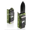 Munetoshi Ball 1.75” Blade Pocket Knife Lighter Holder Green