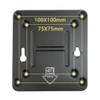 HSSDTECH Intel NUC VESA Adapter Mount Bracket with 8pcs Screws