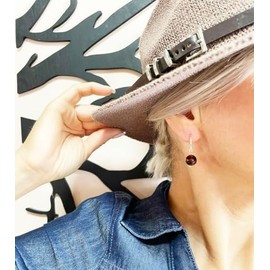 Baltic Amber Earrings For Women Sterling Silver Earrings - Amber Drop Earrings