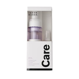 Jason Markk Care Kit, 7 oz Ready-To-Use Foam Cleaner, 2 oz Repel Spray, Premium Cleaning Brush, 3 Quick Wipes, for Leather, Suede, Nubuck, Cotton, and Knits, Effectively Cleans & Conditions Shoes