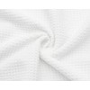 ZOLLNER Set of 6 White Waffle Pique Hand Towels 100%
