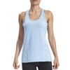 NELEUS Workout Running Racerback Long Tank Top for Women,8006,3 Pack,Grey,Light